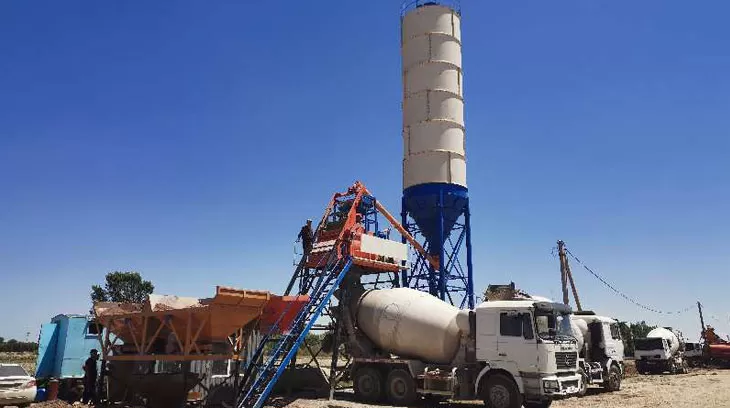 HZS25 Concrete Batching Plant