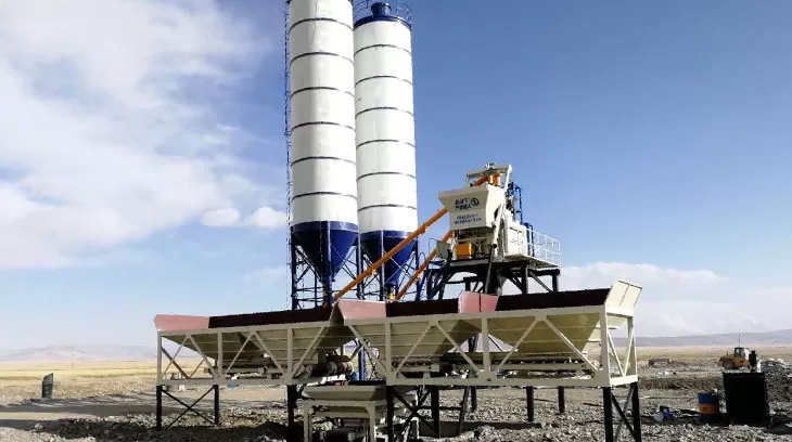 HZS50 Concrete Batching Plant in Port Harcourt