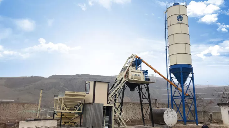 HZS50 Concrete Batching Plant in Abuja