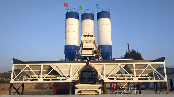 HZS75  Concrete Batching Plant in Kaduna