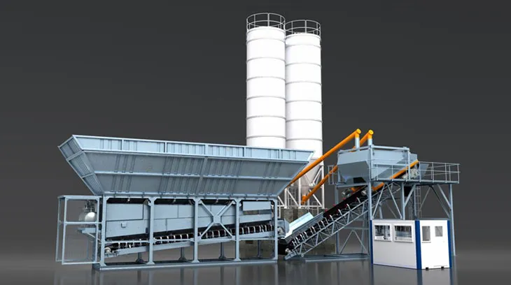 dry mix concrete batching plant in nigeria