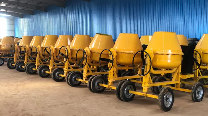 concrete mixer factory