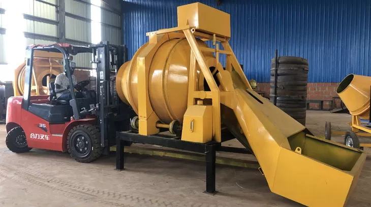 self concrete mixers factory